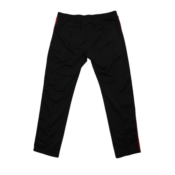 Forever 21 Black Drawstring Red Stripe Jogger Athletic Mens Sweatpants sz XL - Picture 2 of 4